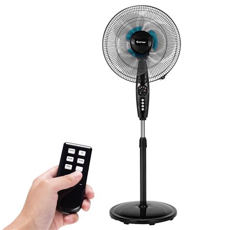 pedestal floor fan remote control